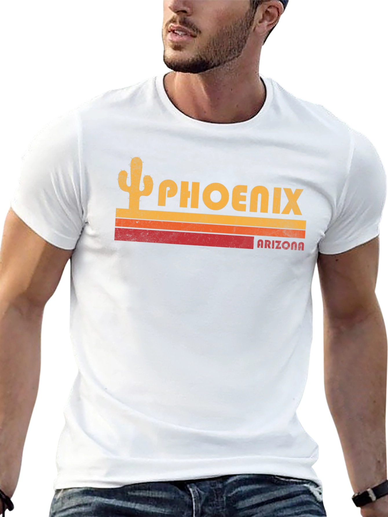 Phoenix Arizona Retro Graphic T-Shirt