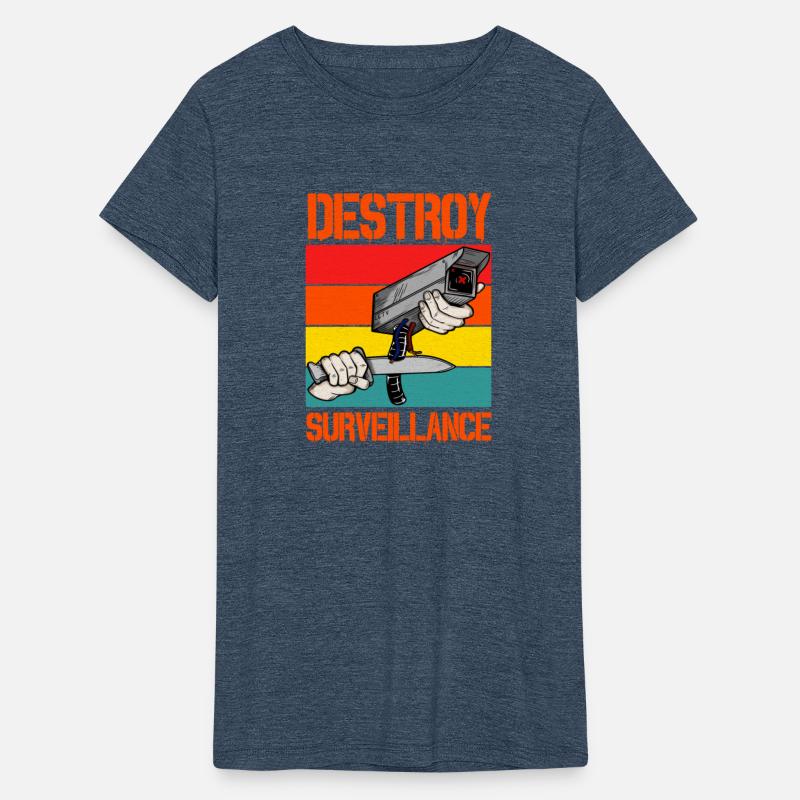 Destroy Surveillance Camera Knife Funny