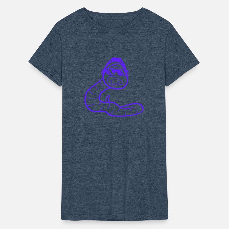 DJ Worm Party Animal Club Music Caterpillar Snake