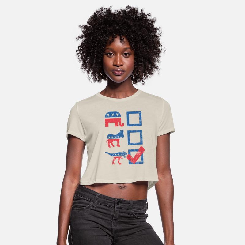 Election Ballot USA Flag Elephant Donkey Dino Gift