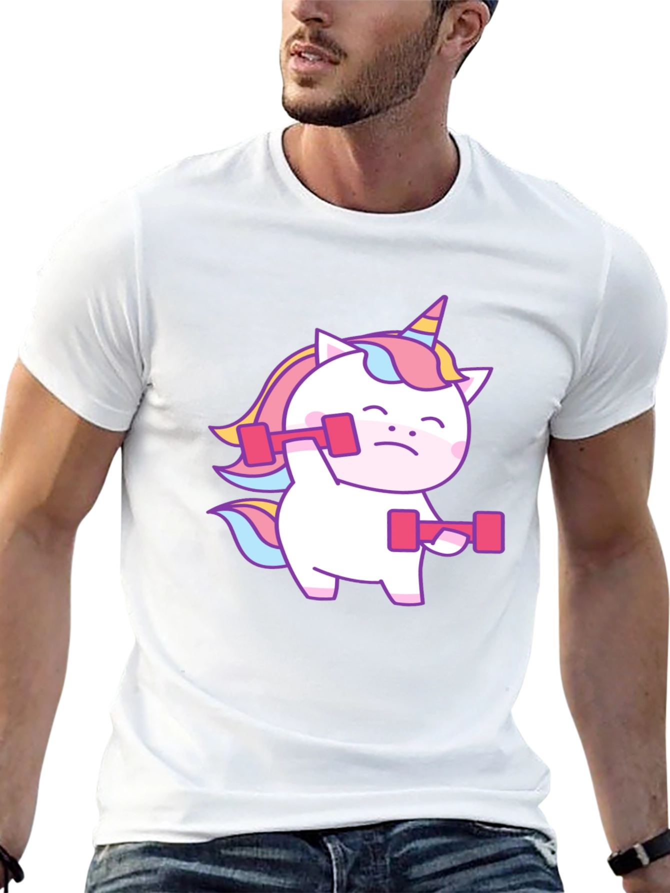 Unicorn Gym Workout T-Shirt