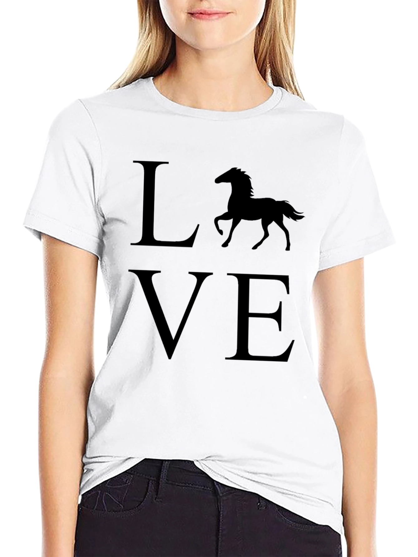 Love Horses T-Shirt - Equestrian Graphic Tee