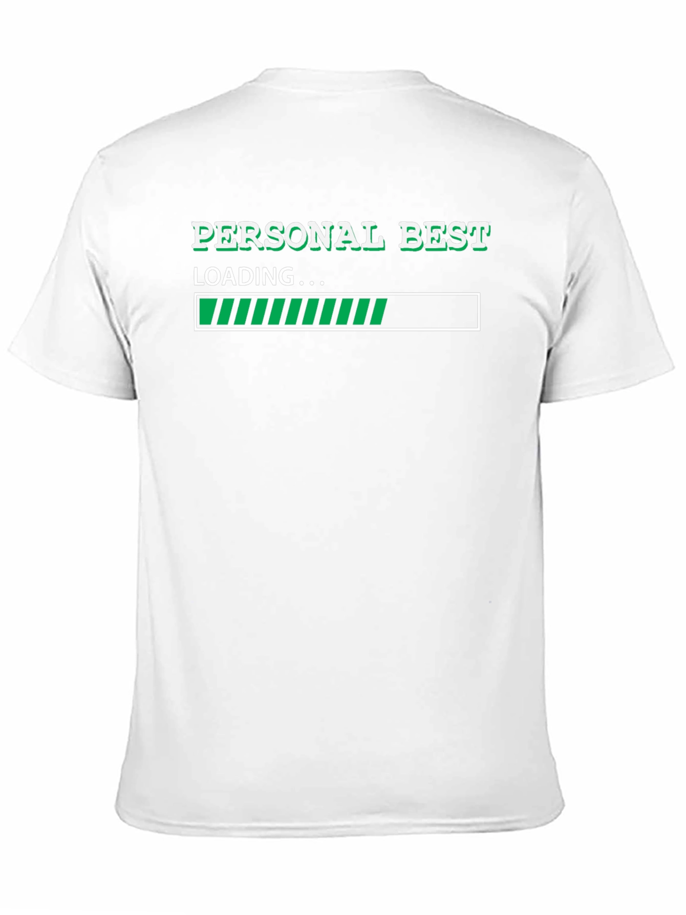 Personal Best Loading Black Graphic Tee
