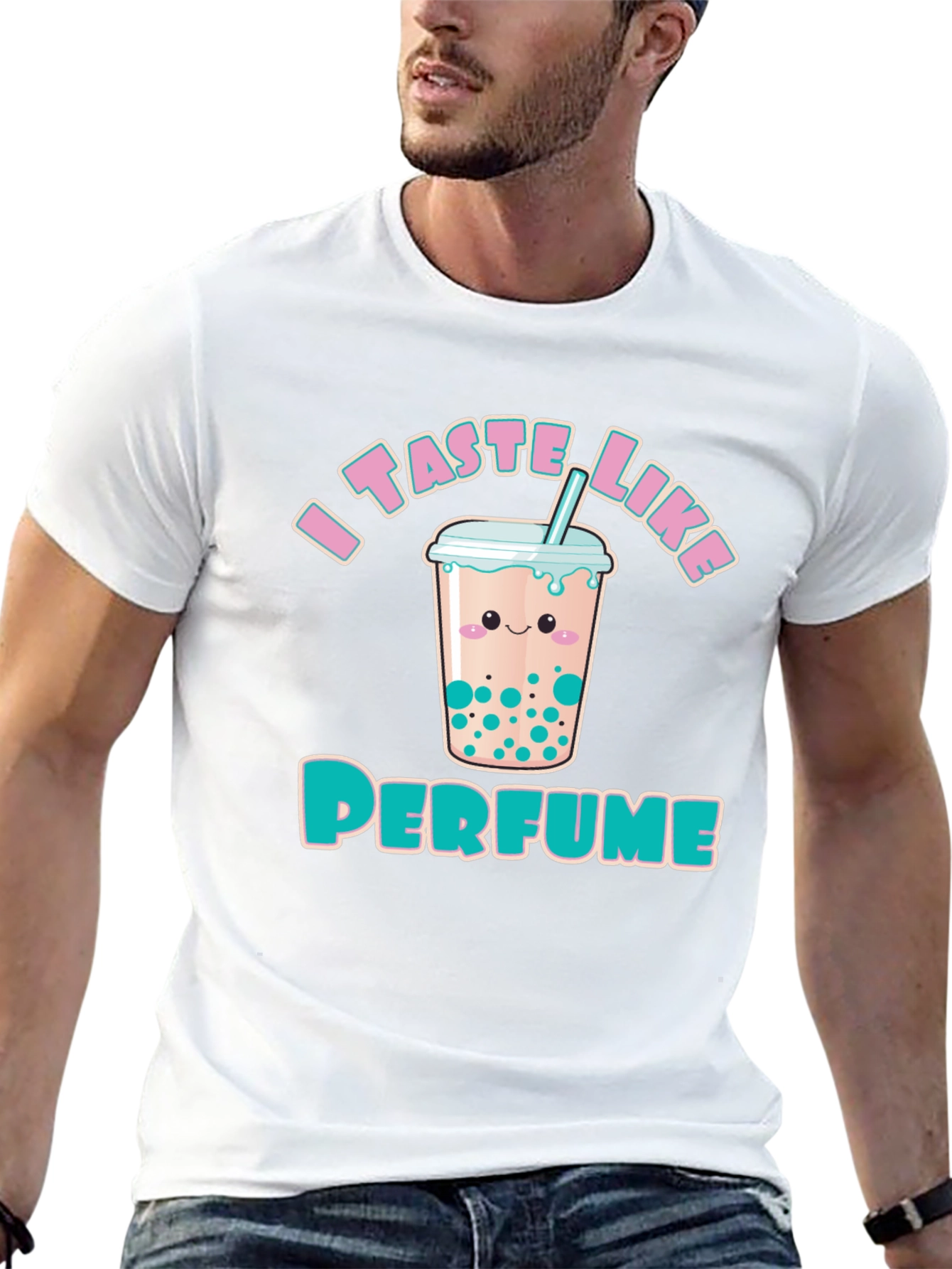 I Taste Like Perfume Funny Bubble Tea T-Shirt