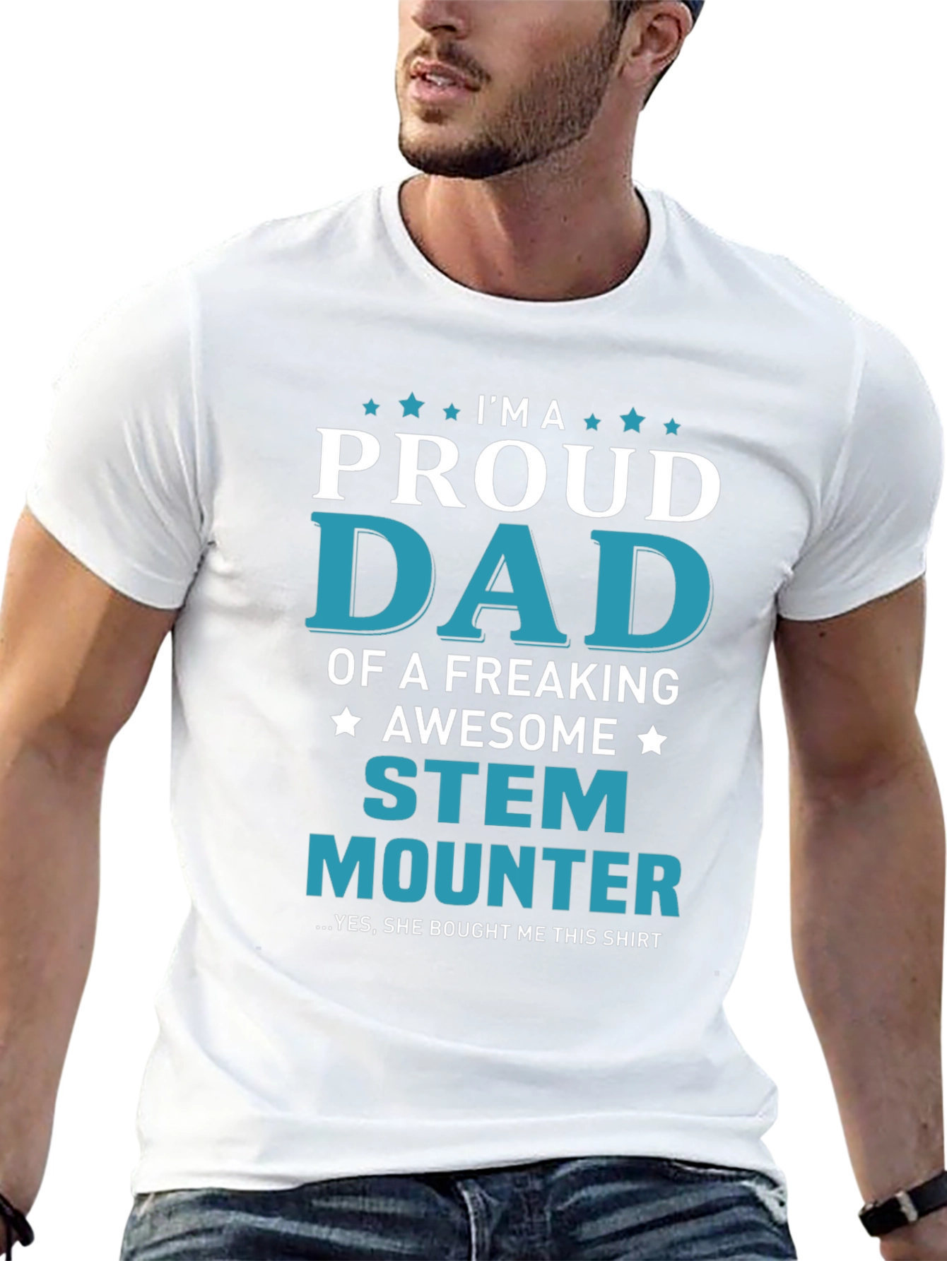 Proud Dad of a Stem Mounter T-Shirt