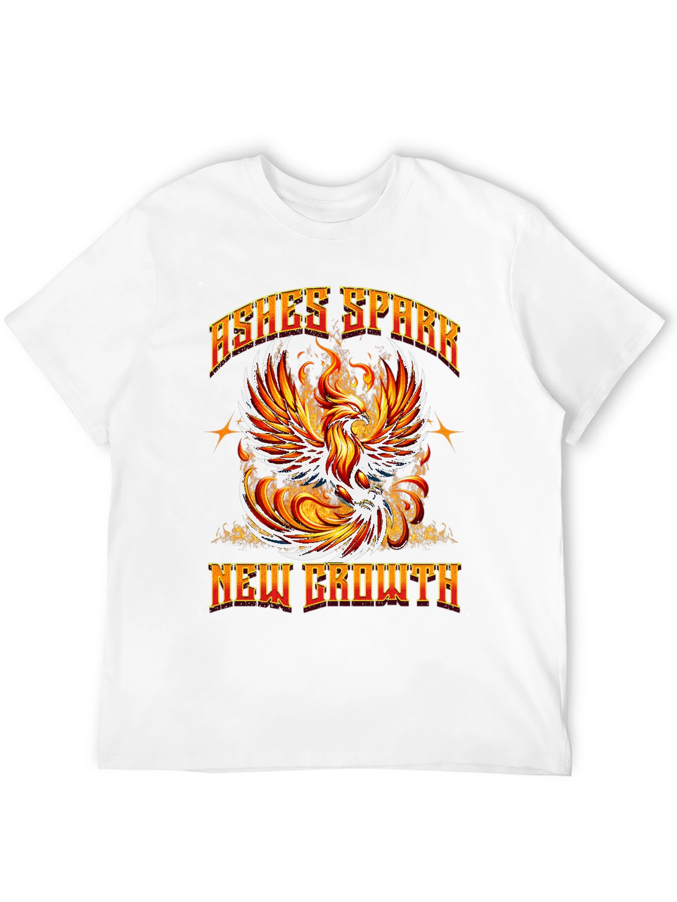 Ashes Spark New Growth Phoenix Graphic Tee