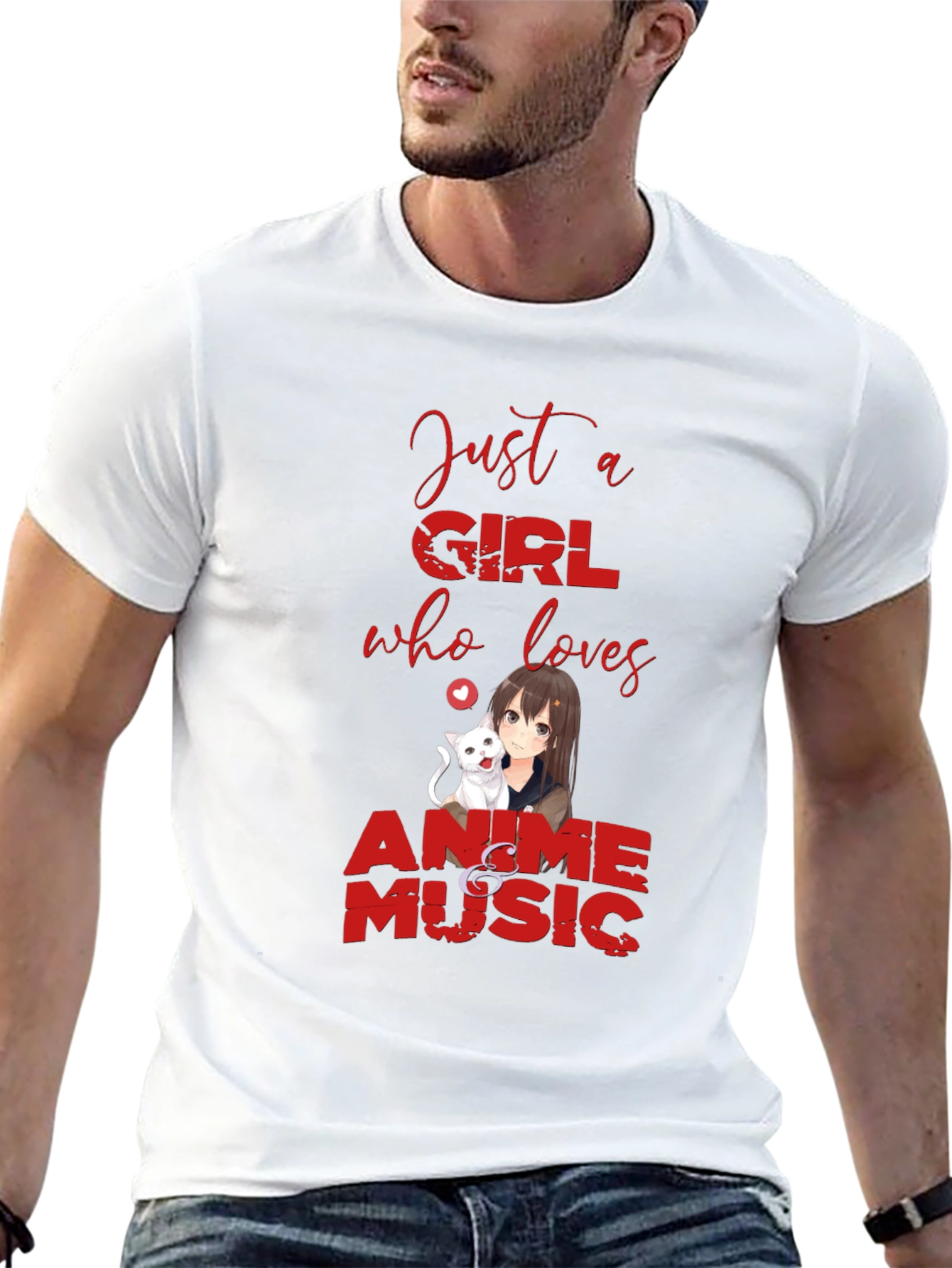 Anime & Music Lover T-Shirt