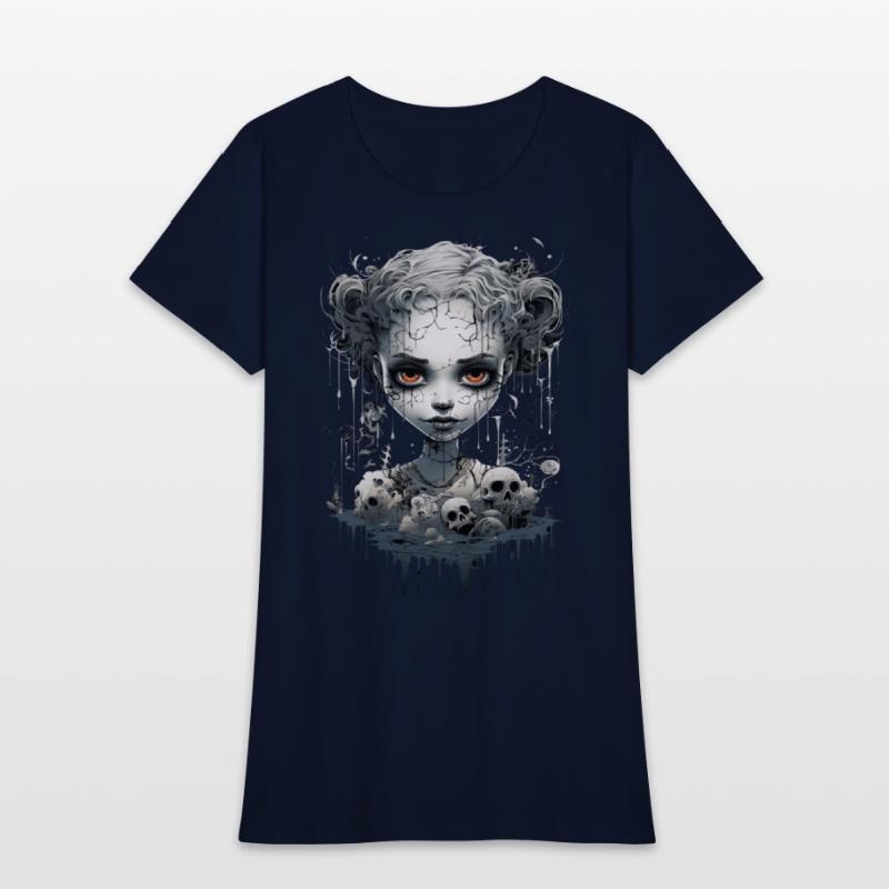 Gothic Girl Halloween Fantasy Dark