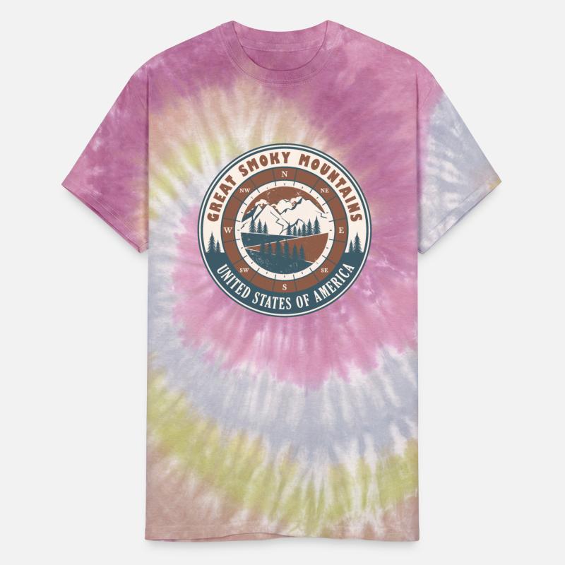 Great Smoky Mountains United States Vintage Hiking