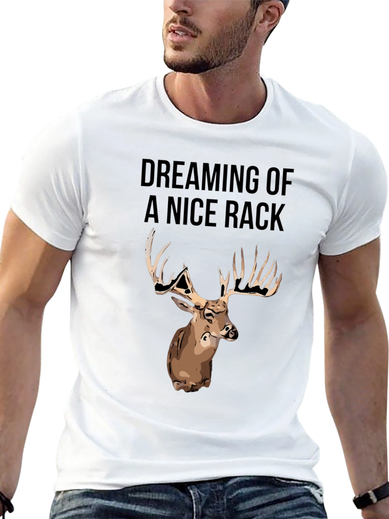 Dreaming of a Nice Rack Deer Antler T-Shirt