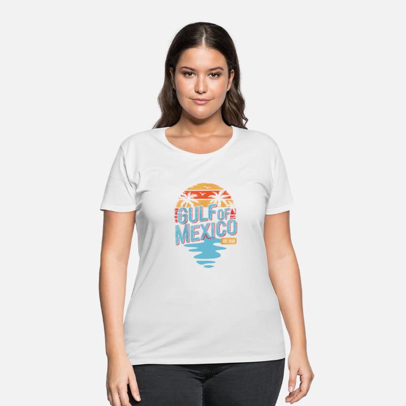GulFf of Mexico Est. 1550 Retro Vintage Beach