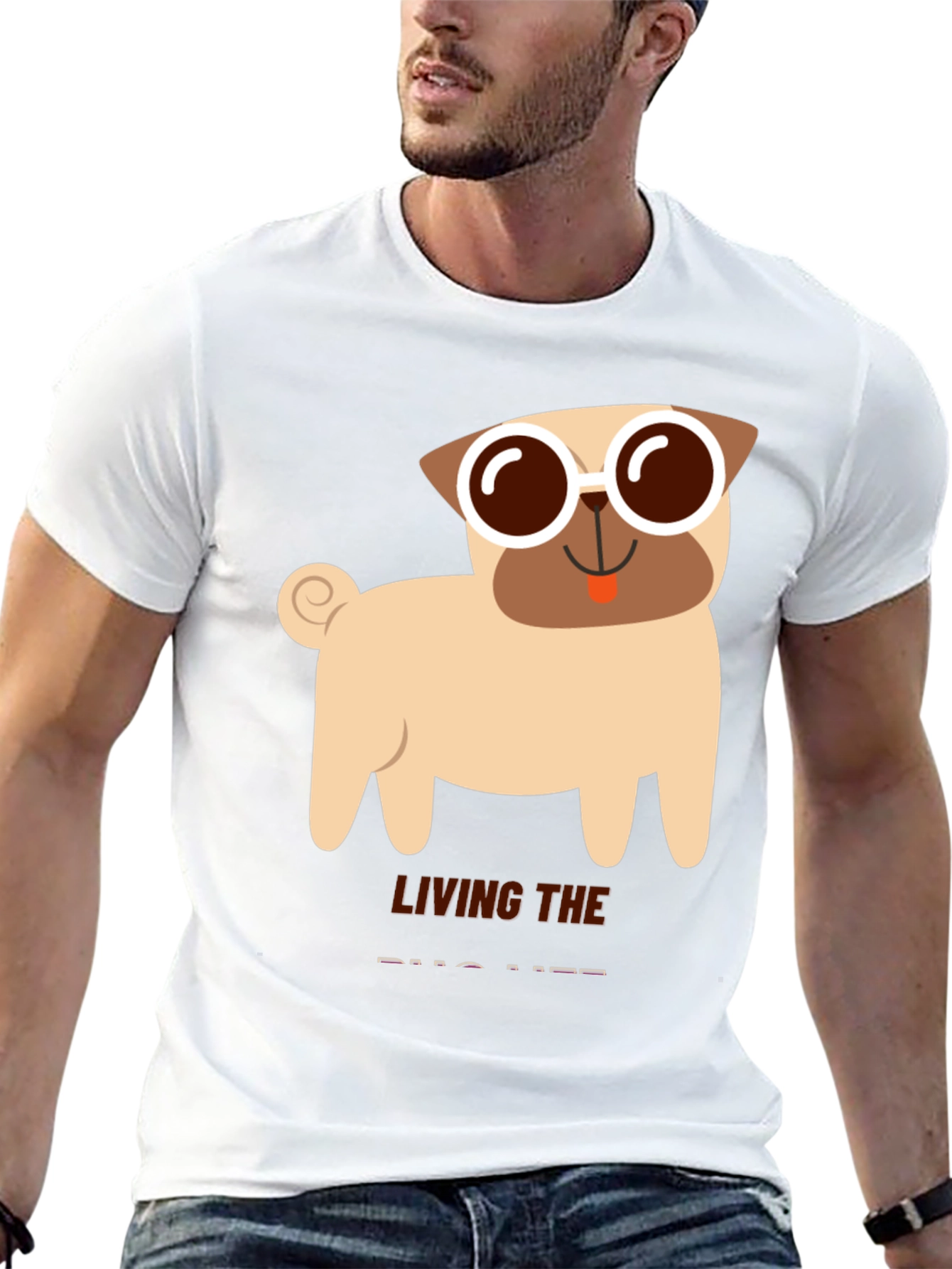 Living the Pug Life T-Shirt
