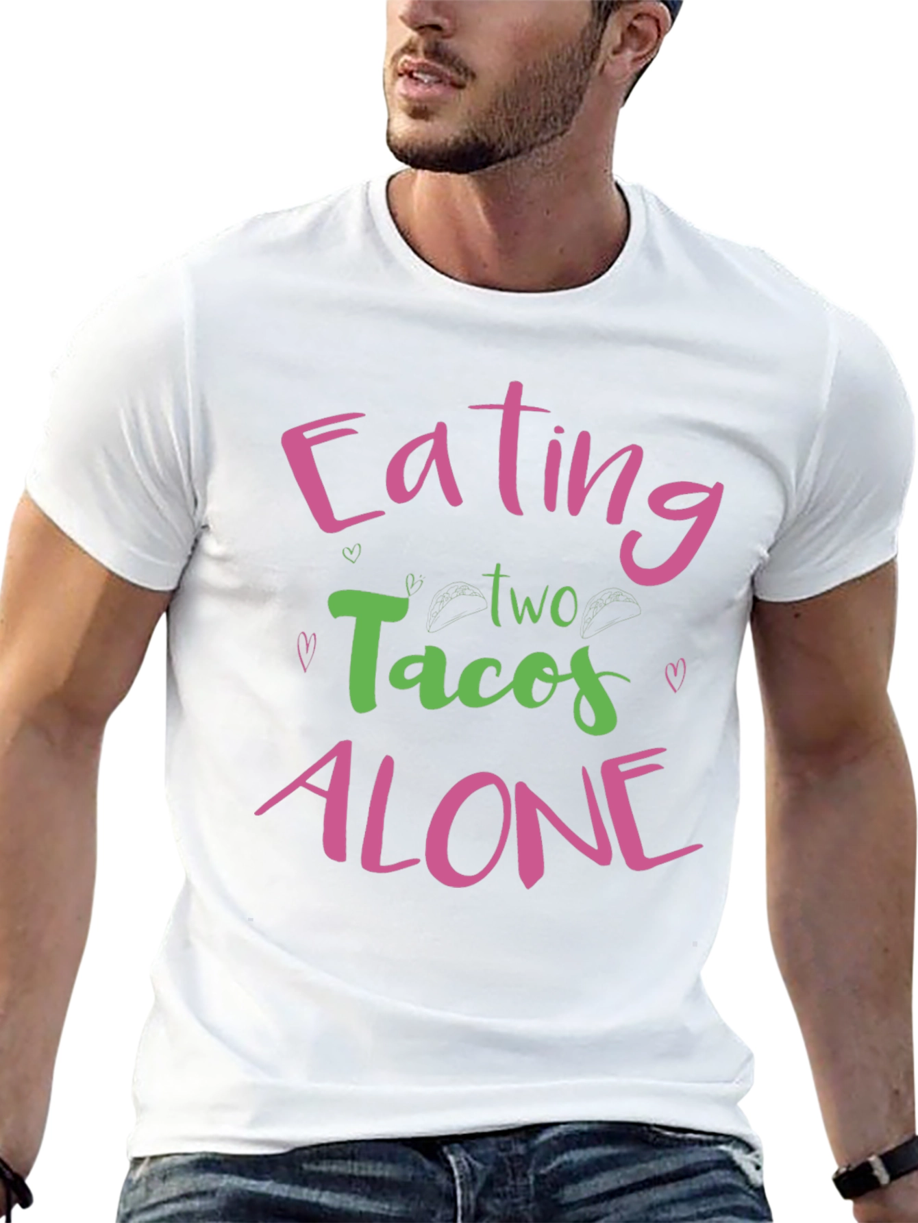 Eating Tacos Alone Graphic Tee