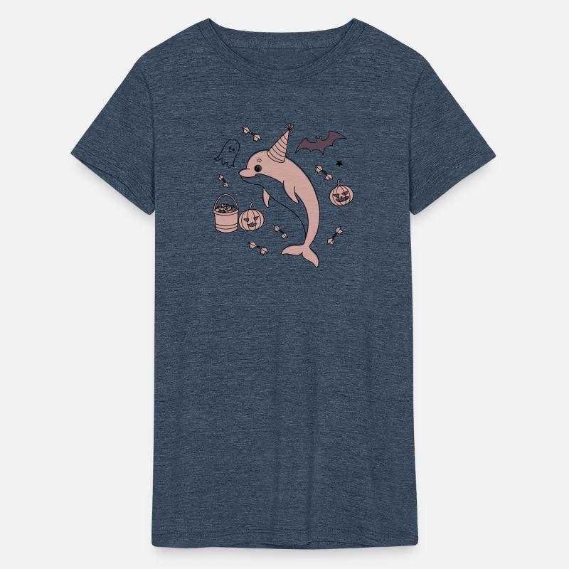 Haunted Dolphin Halloween Design