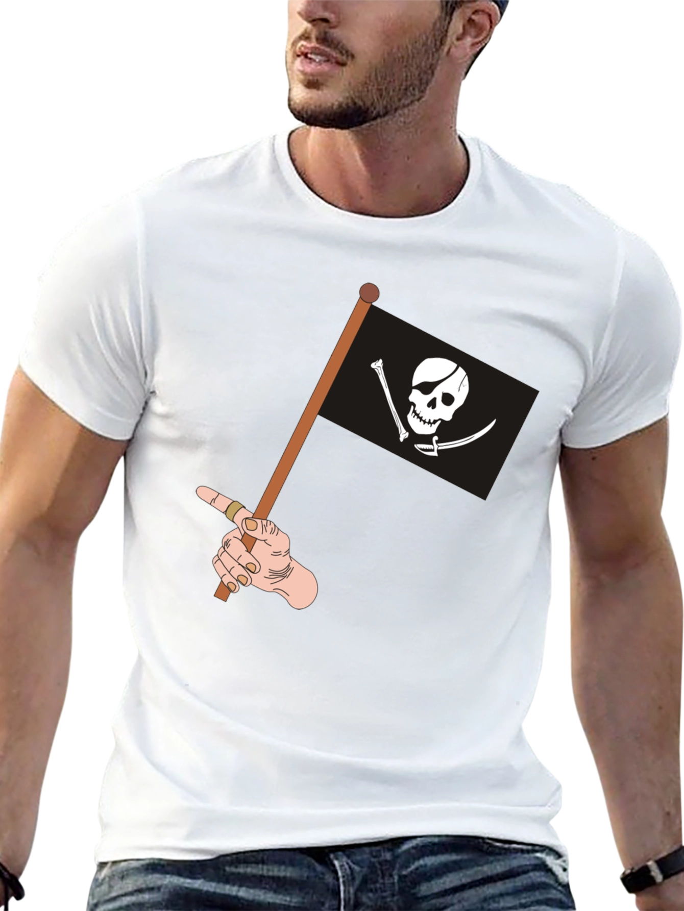 Pirate Flag Graphic Tee