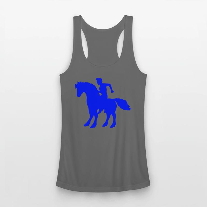 Horse Man Fast Riding Silhouette Cool Rider Boy