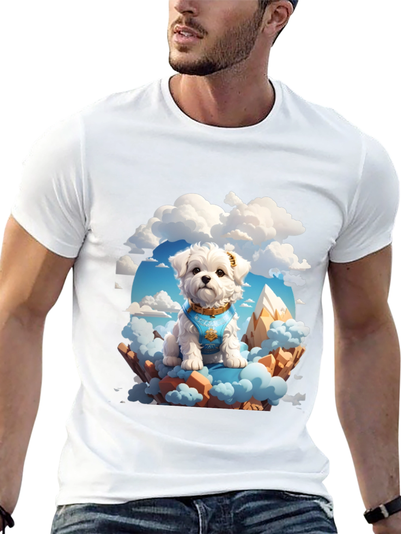 Dog in the Clouds T-Shirt