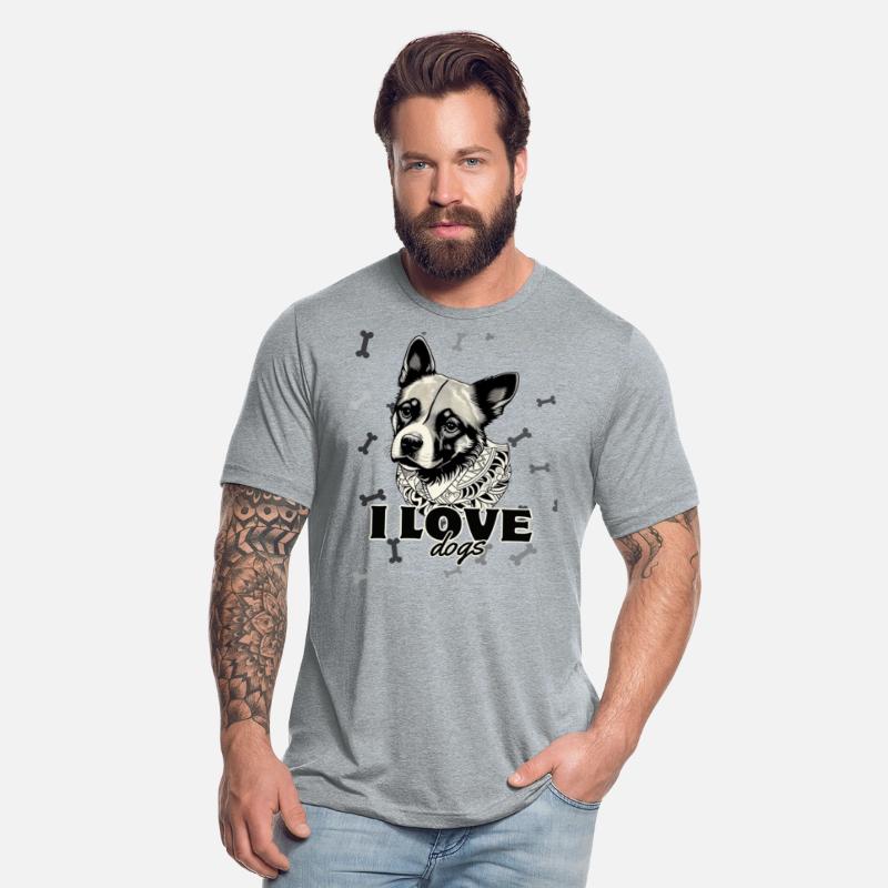 i love dogs