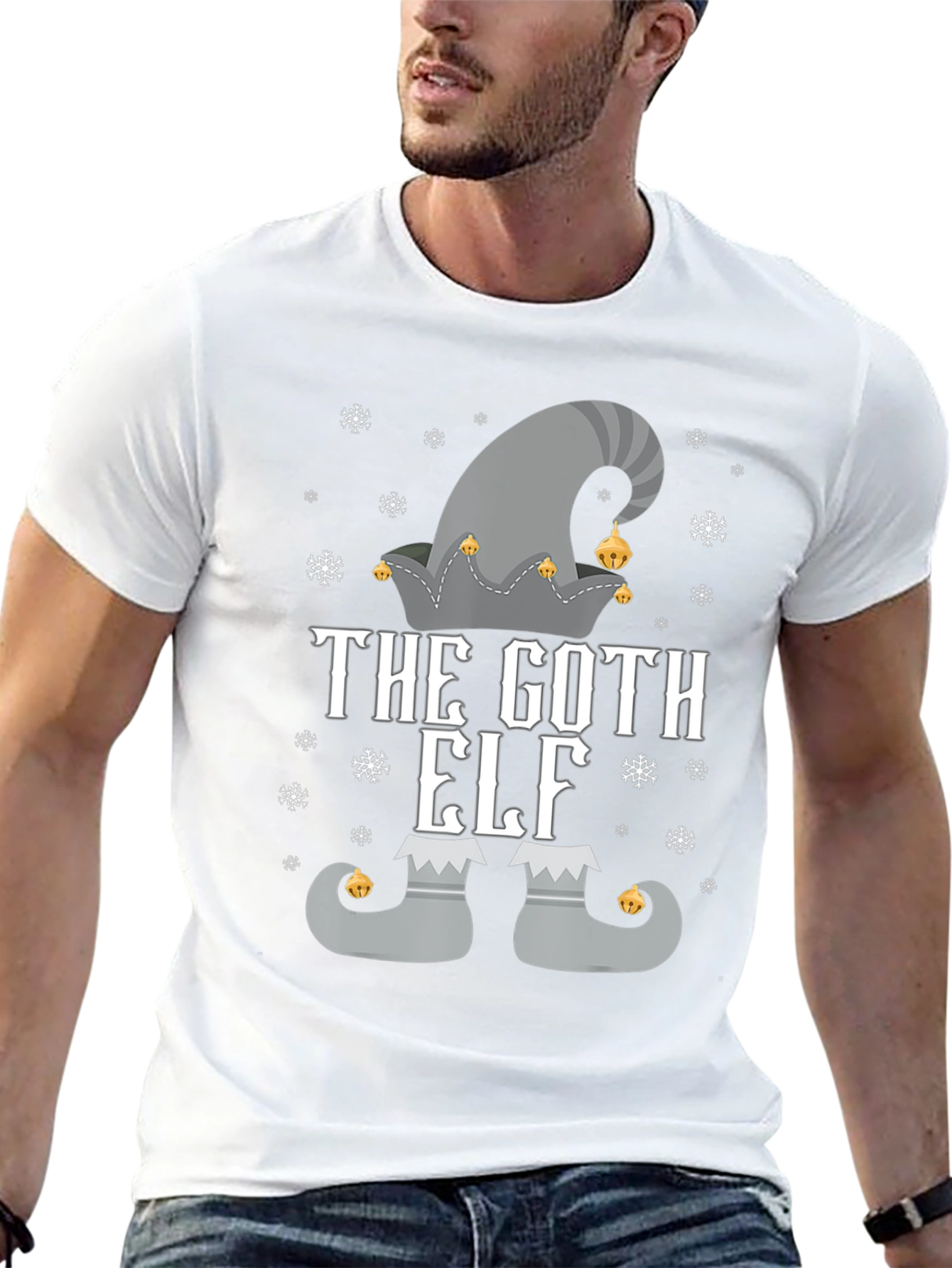 The Goth Elf Graphic Tee Shirt