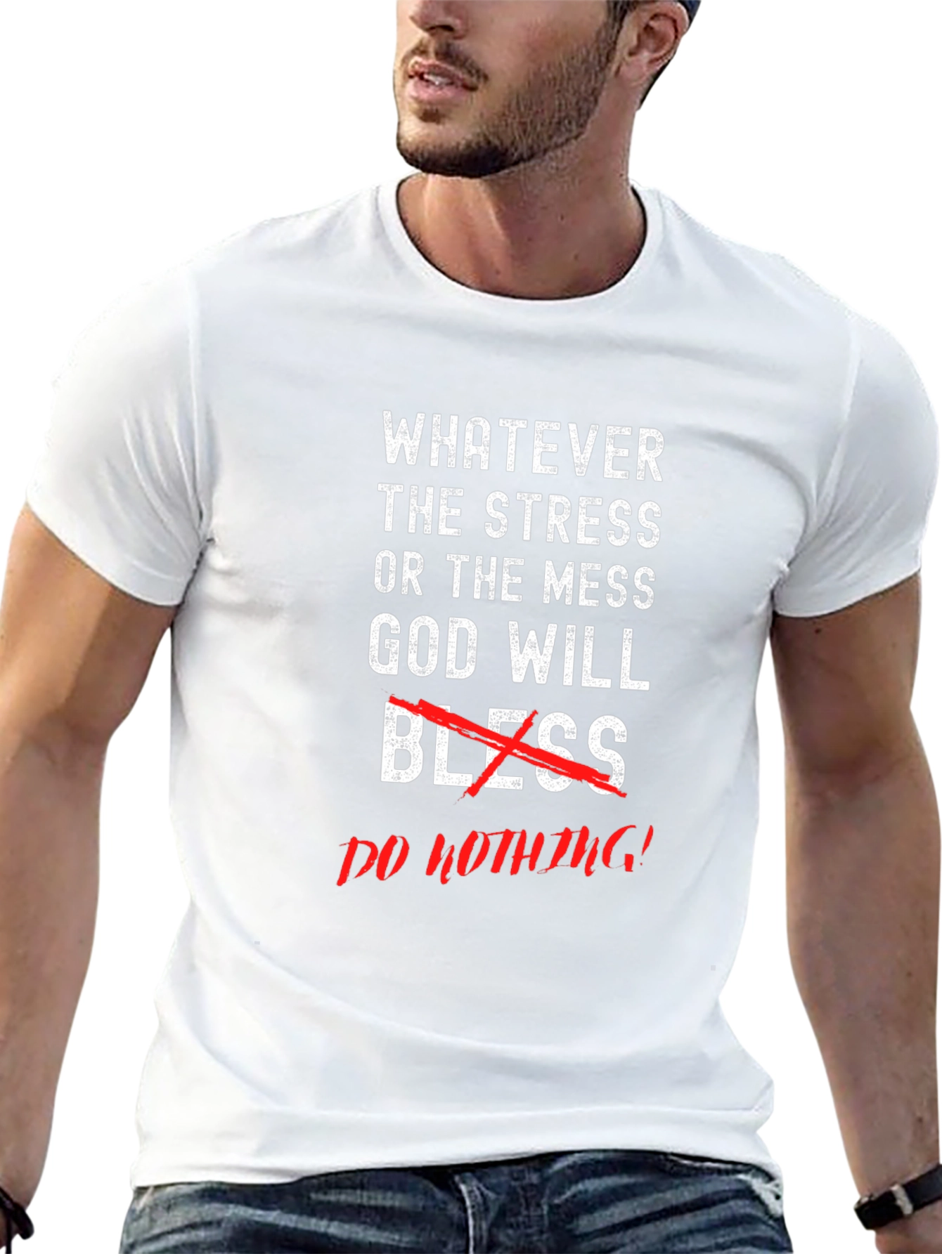 Whatever the Stress Graphic Tee
