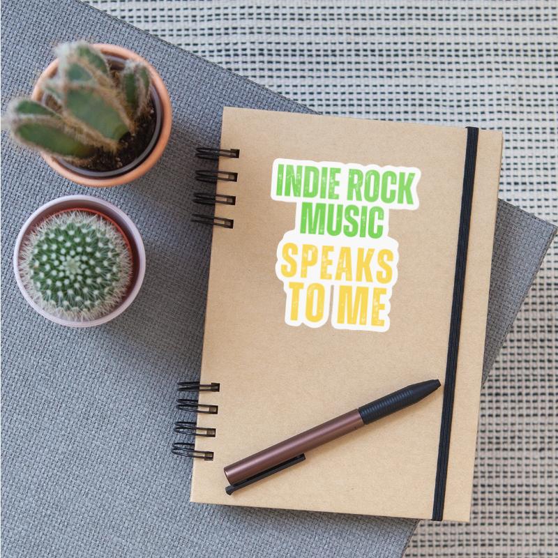 Indie Rock Music Speaks to Me Retro Music Lover