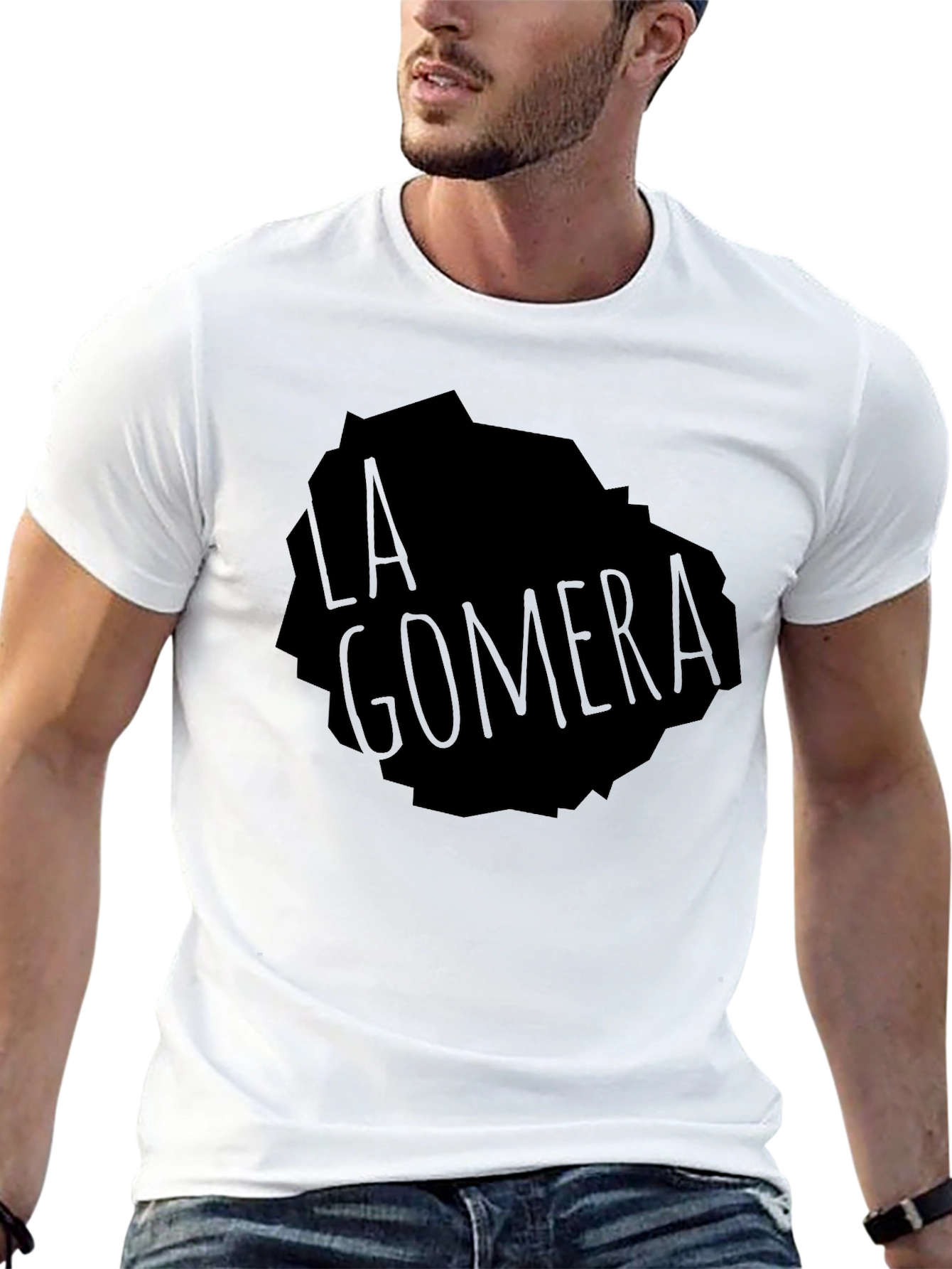 La Gomera Island T-Shirt - Classic Black Tee