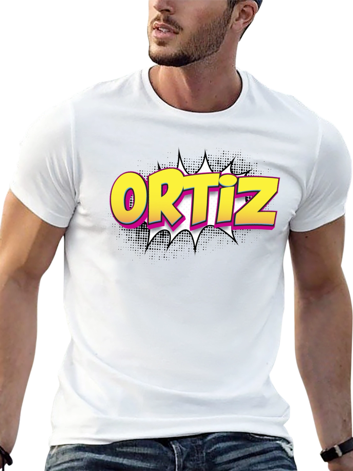 Ortiz Comic Style T-Shirt