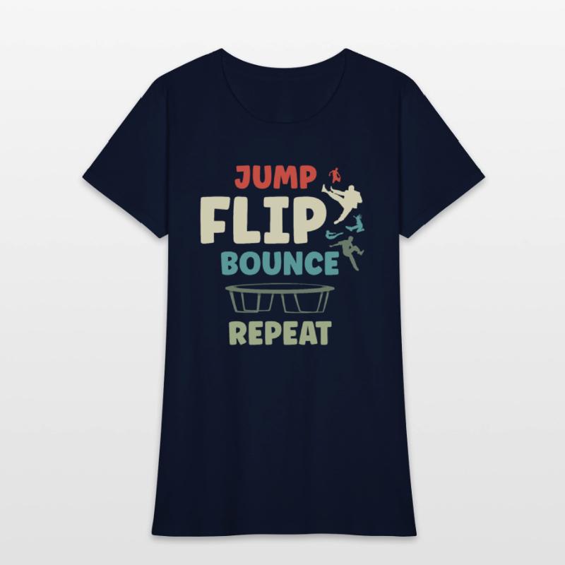 Jump Flip Bounce Repeat Trampoliner Trampoline