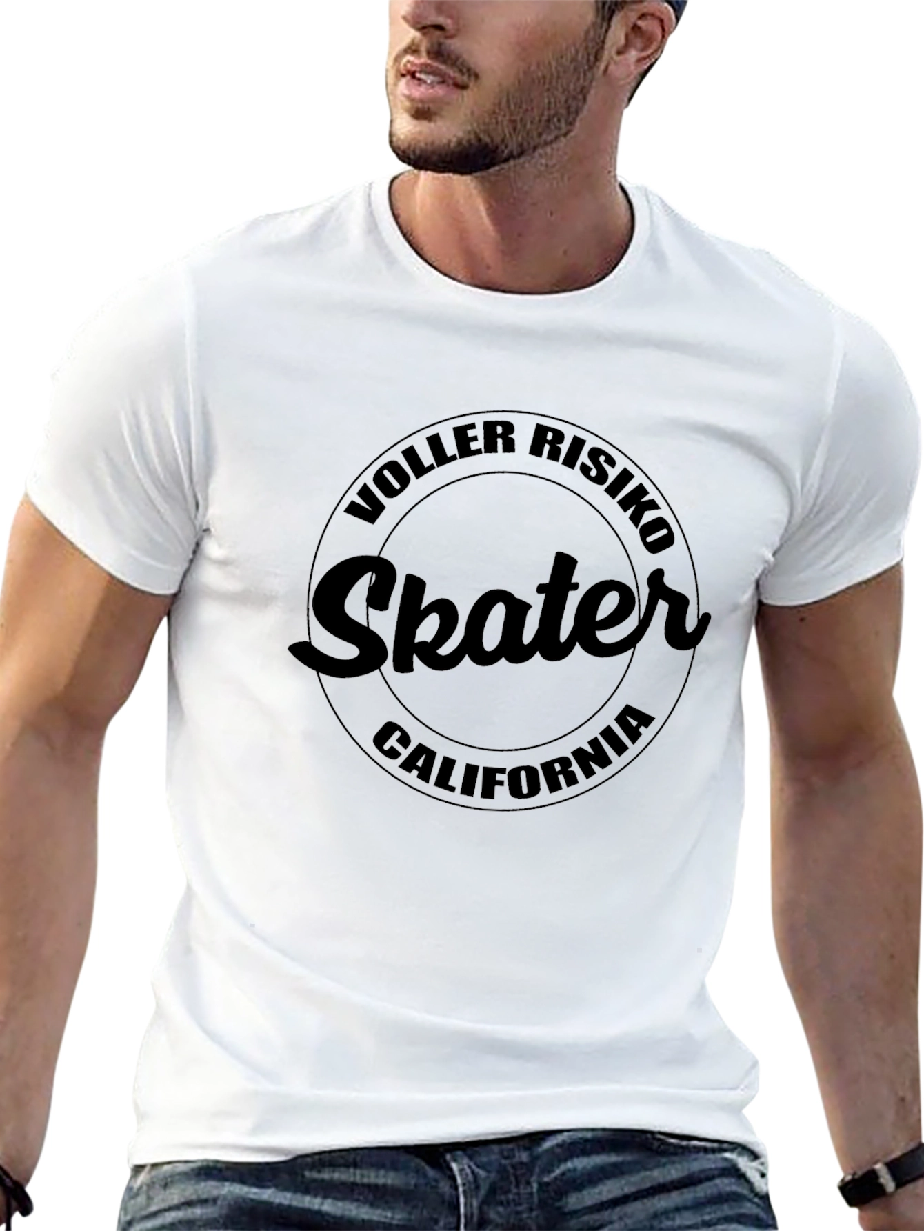 Voller Risiko Skater California Black T-Shirt