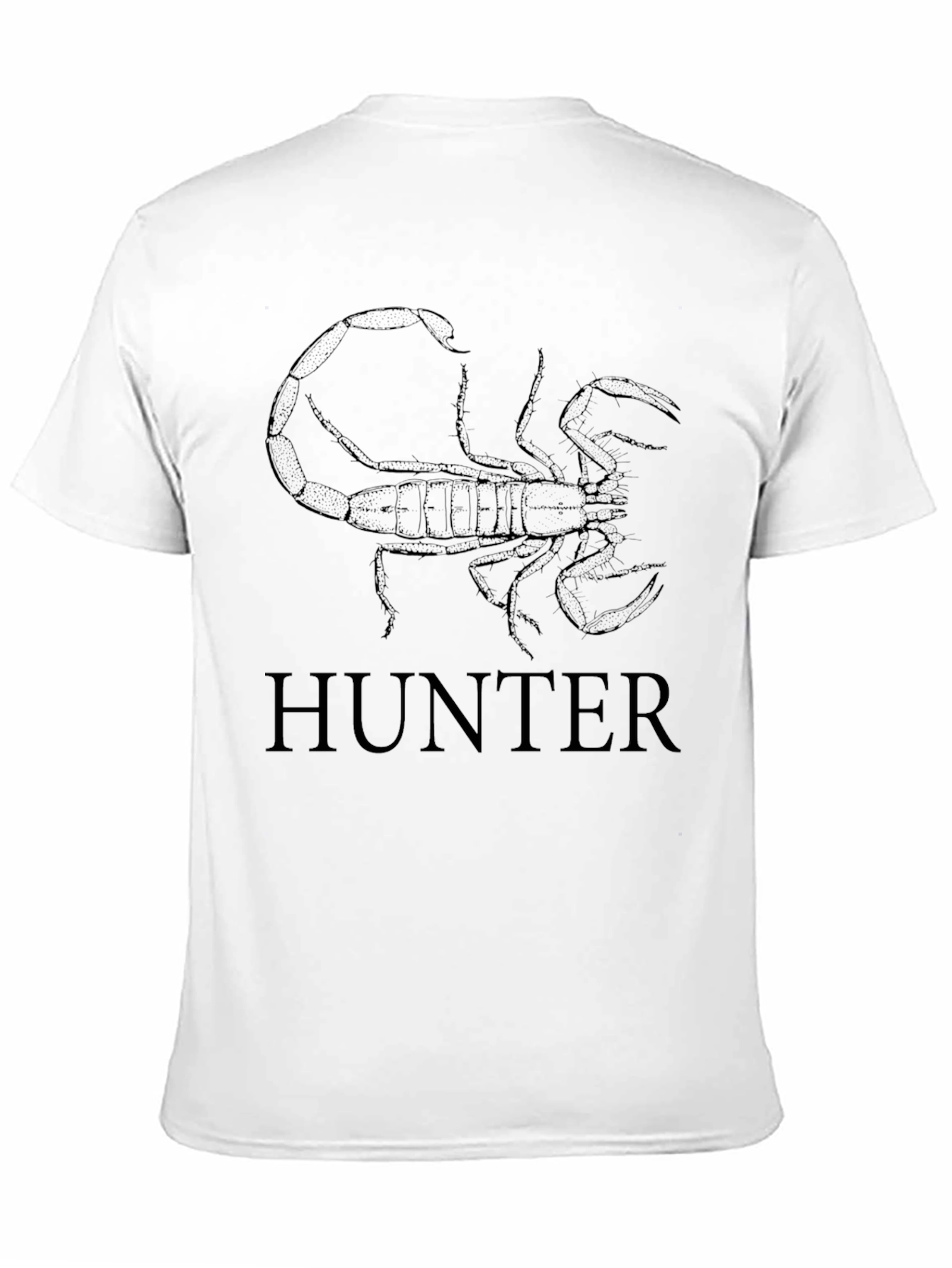 Hunter Scorpion Graphic T-Shirt - Black