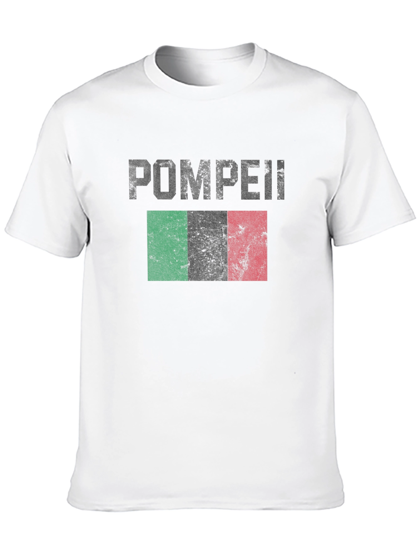 Pompeii Italian Flag Graphic T-Shirt