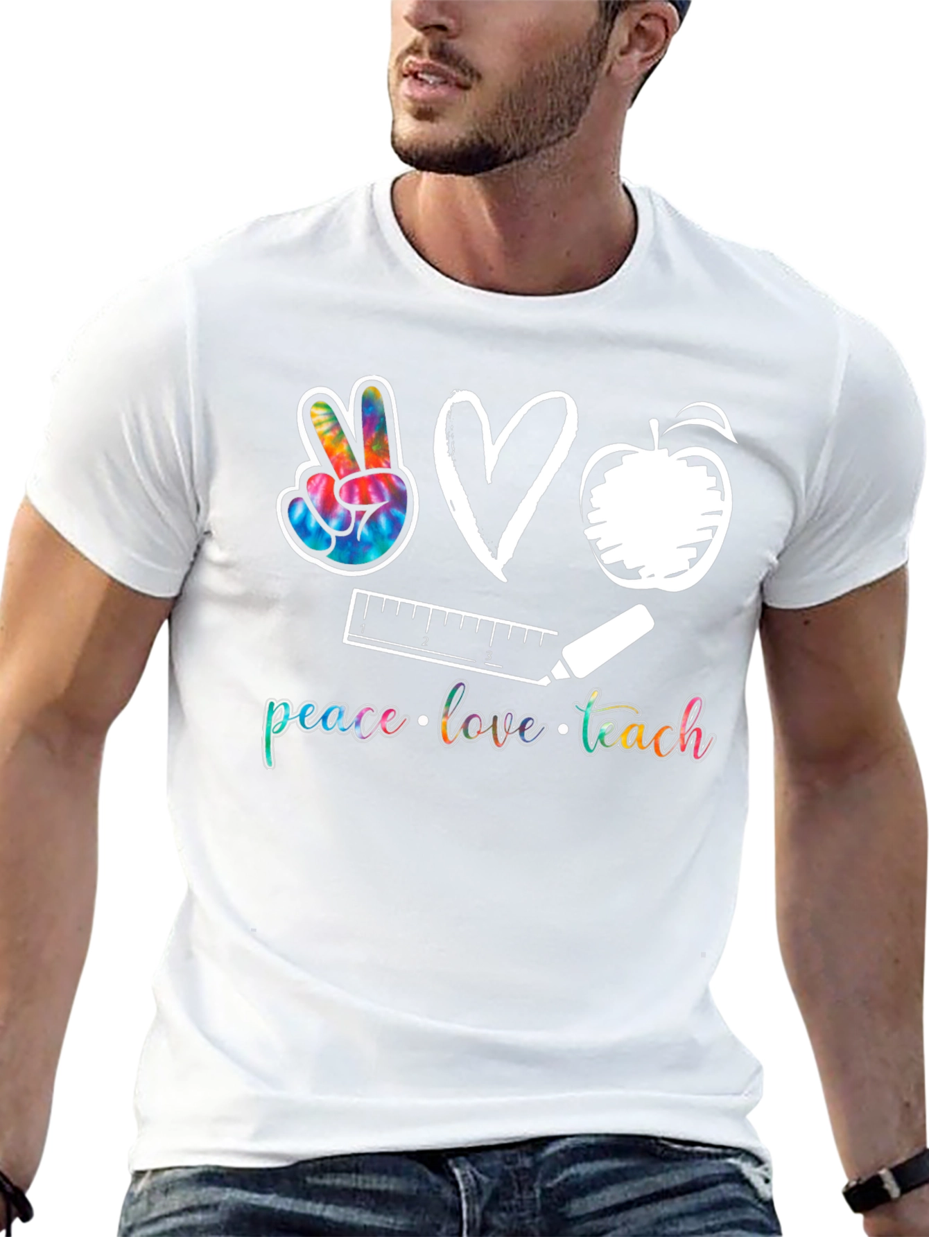 Peace Love Teach T-Shirt