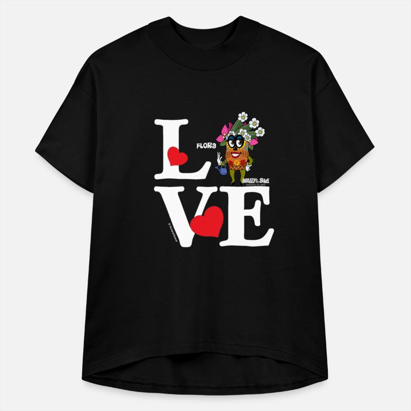 Love - Flora - dark background