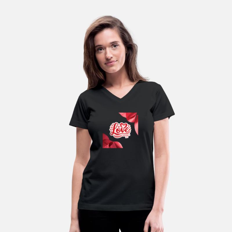 Love Valentine's Day - Romantic Hearts Design"