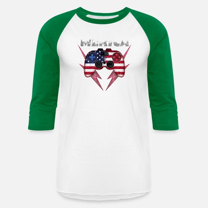 Merica Usa American Flag Video Game 4th Of July Ga