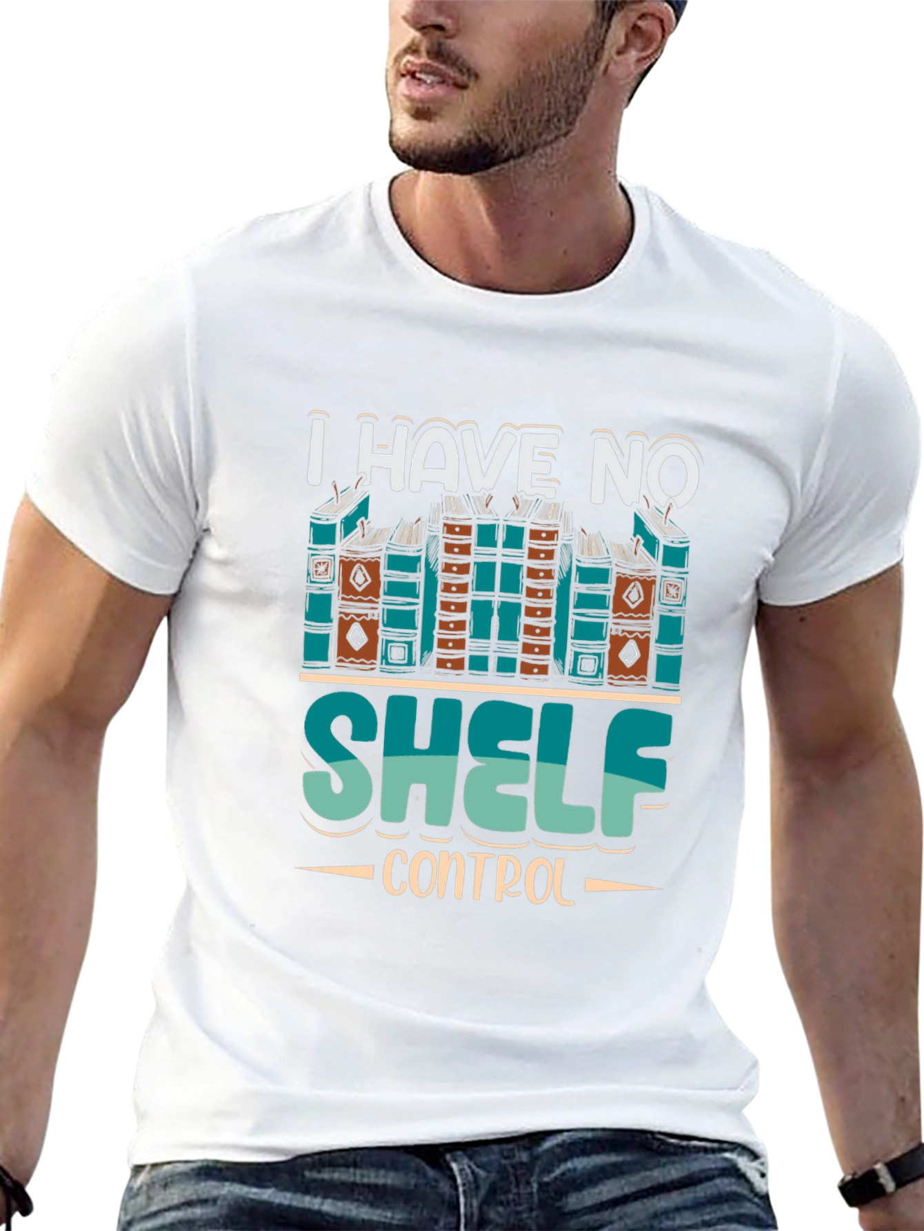 I Have No Shelf Control Graphic T-Shirt