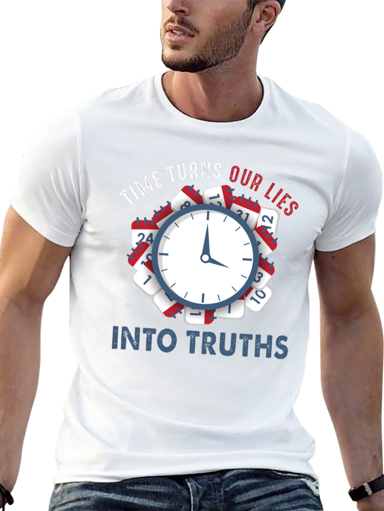 Time Turns Our Lies Into Truths Graphic Tee