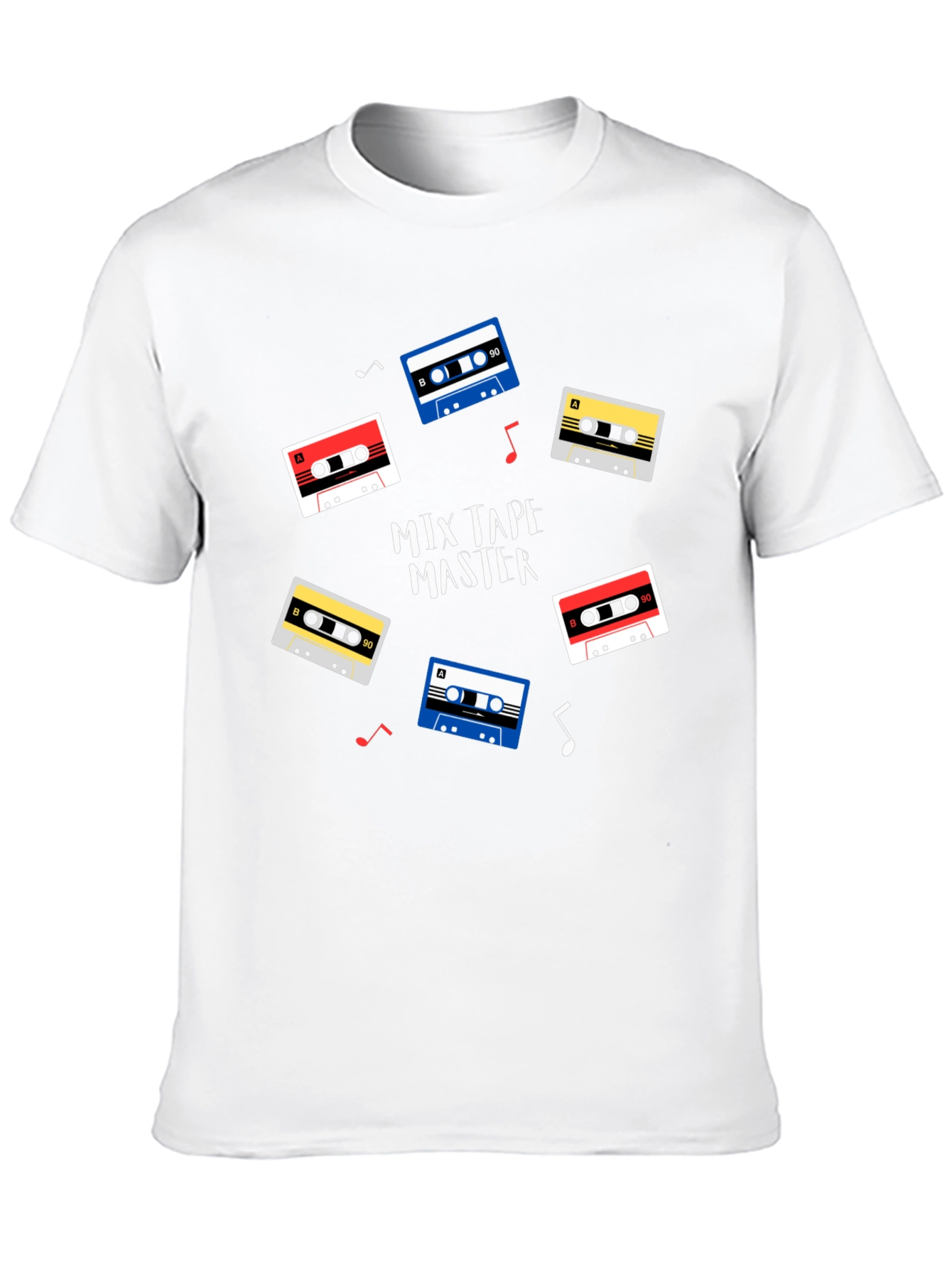 Mix Tape Master Graphic T-Shirt - Retro Music Tee