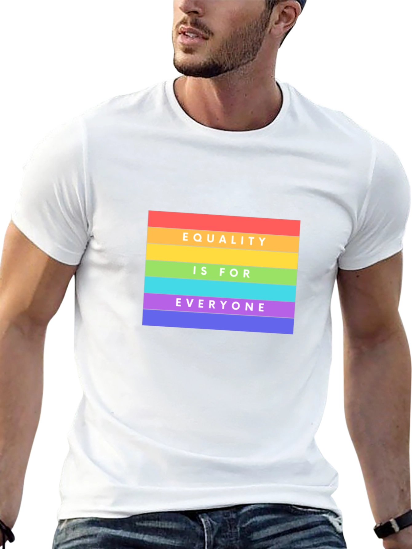 Equality Rainbow T-Shirt - Pride Month Apparel