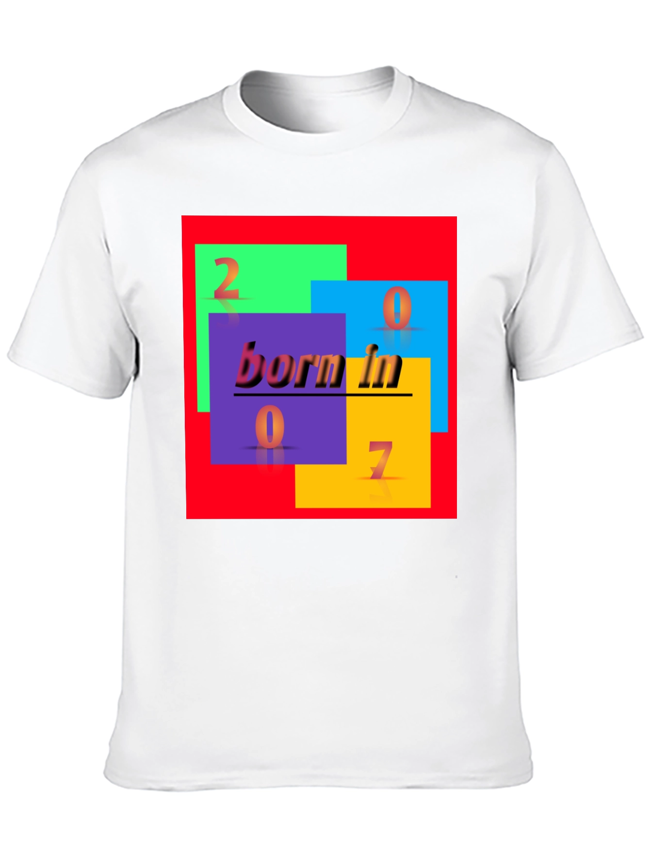 Born In 2007 Graphic Tee