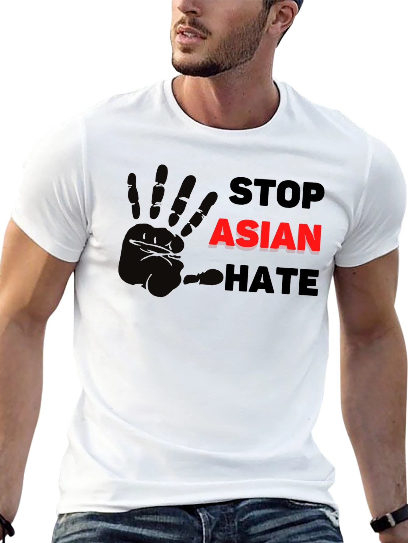 Stop Asian Hate T-Shirt - Equality Activism Tee
