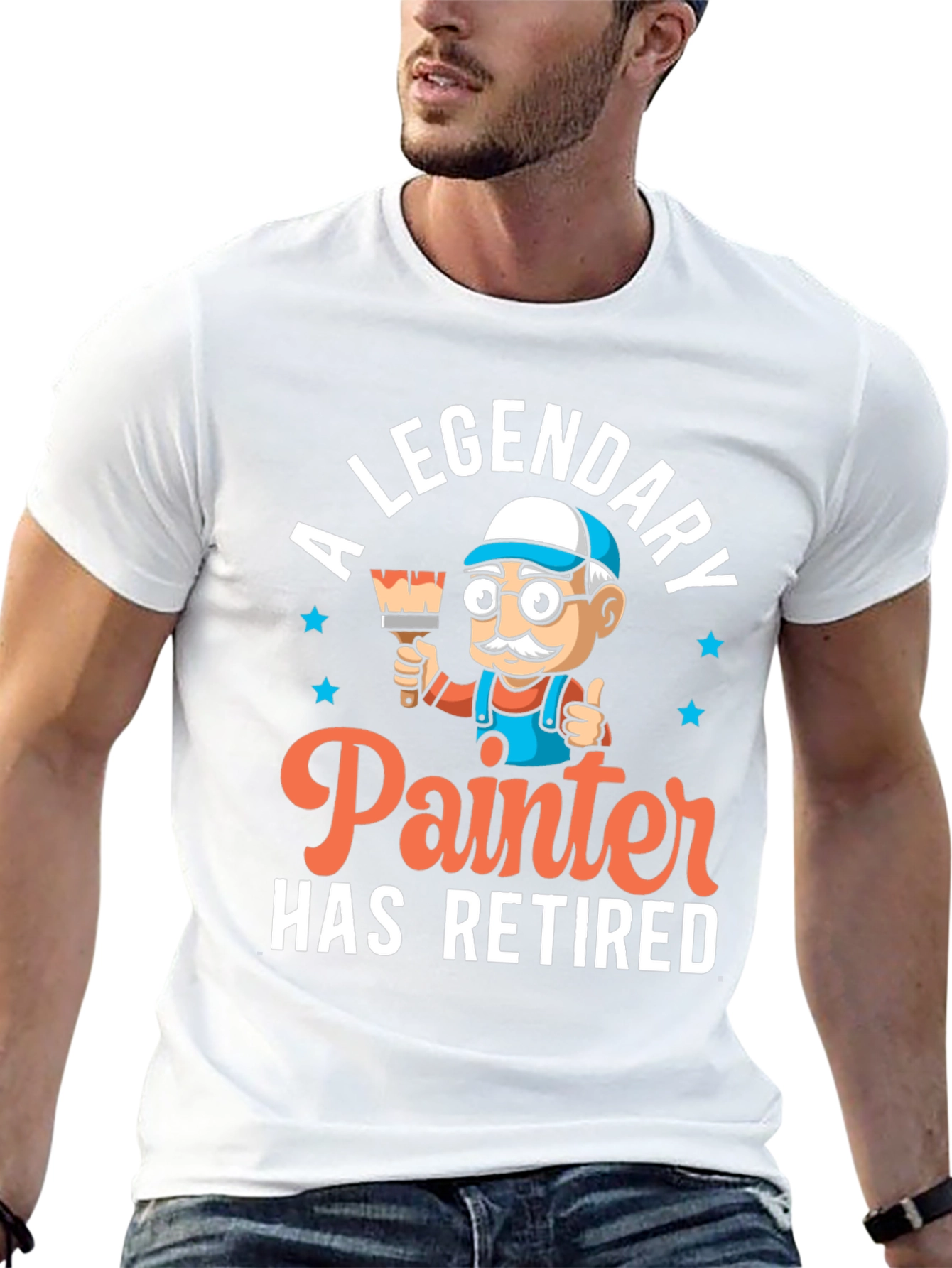 Retired Painter Graphic Tee
