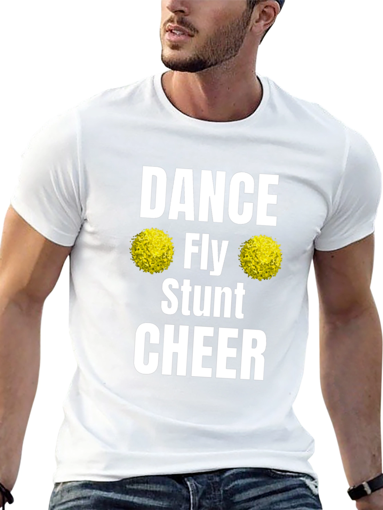 Dance Fly Stunt Cheer Graphic T-Shirt
