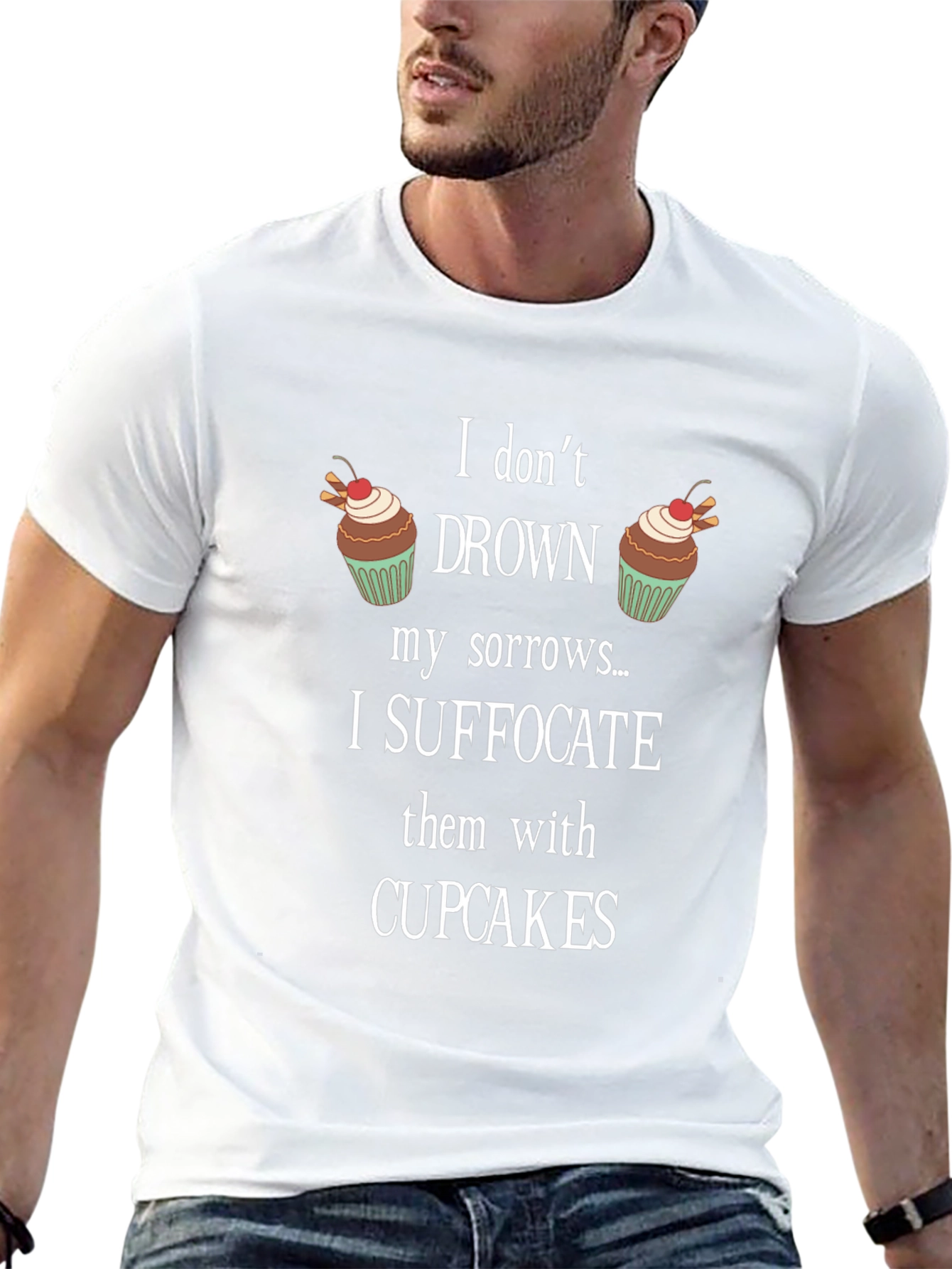 Cupcake Sorrow Suffocation T-Shirt