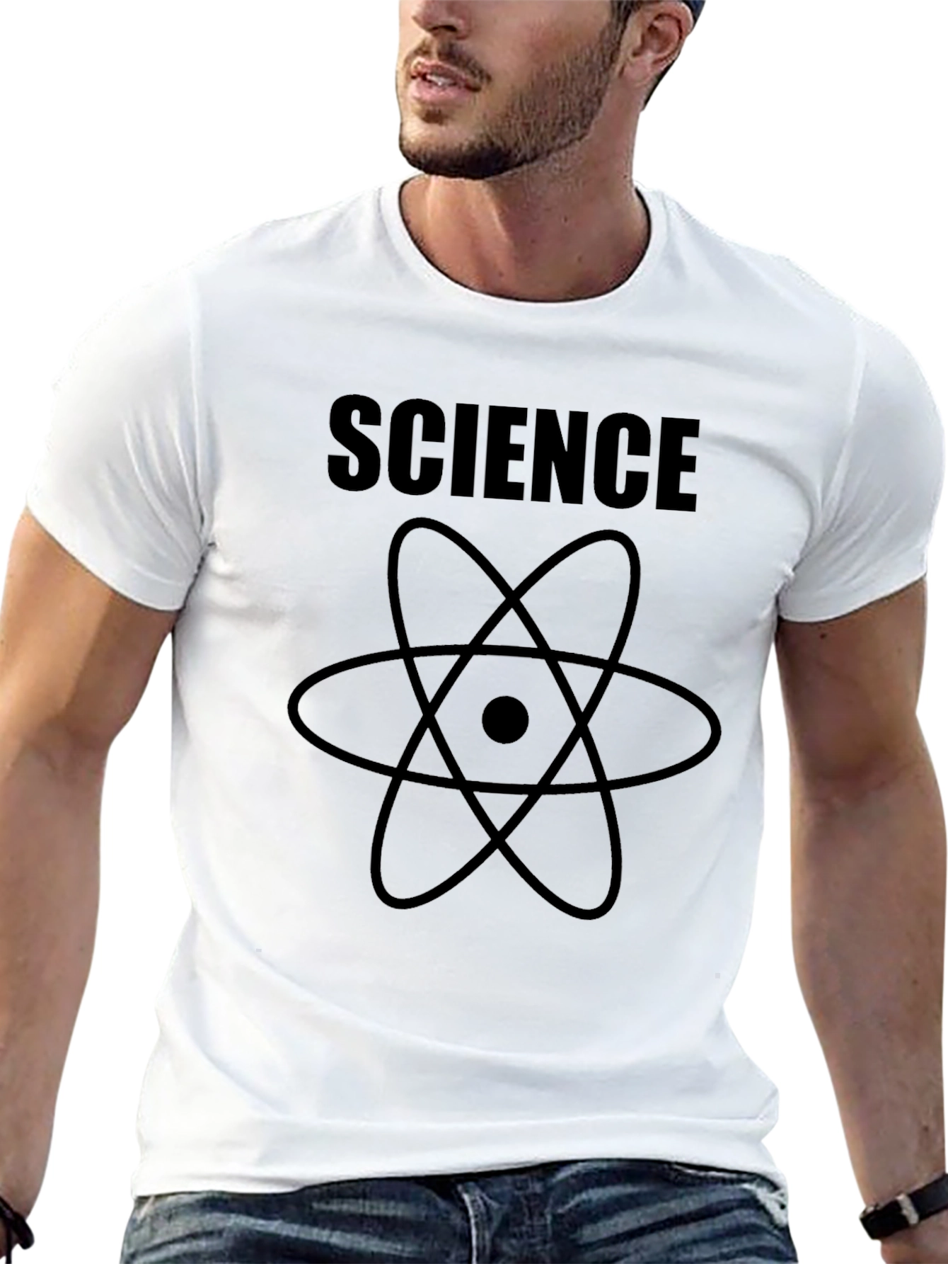 Science Atom Graphic Tee - Cool & Trendy