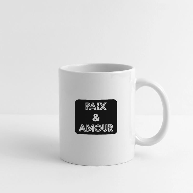 Paix et amour noir