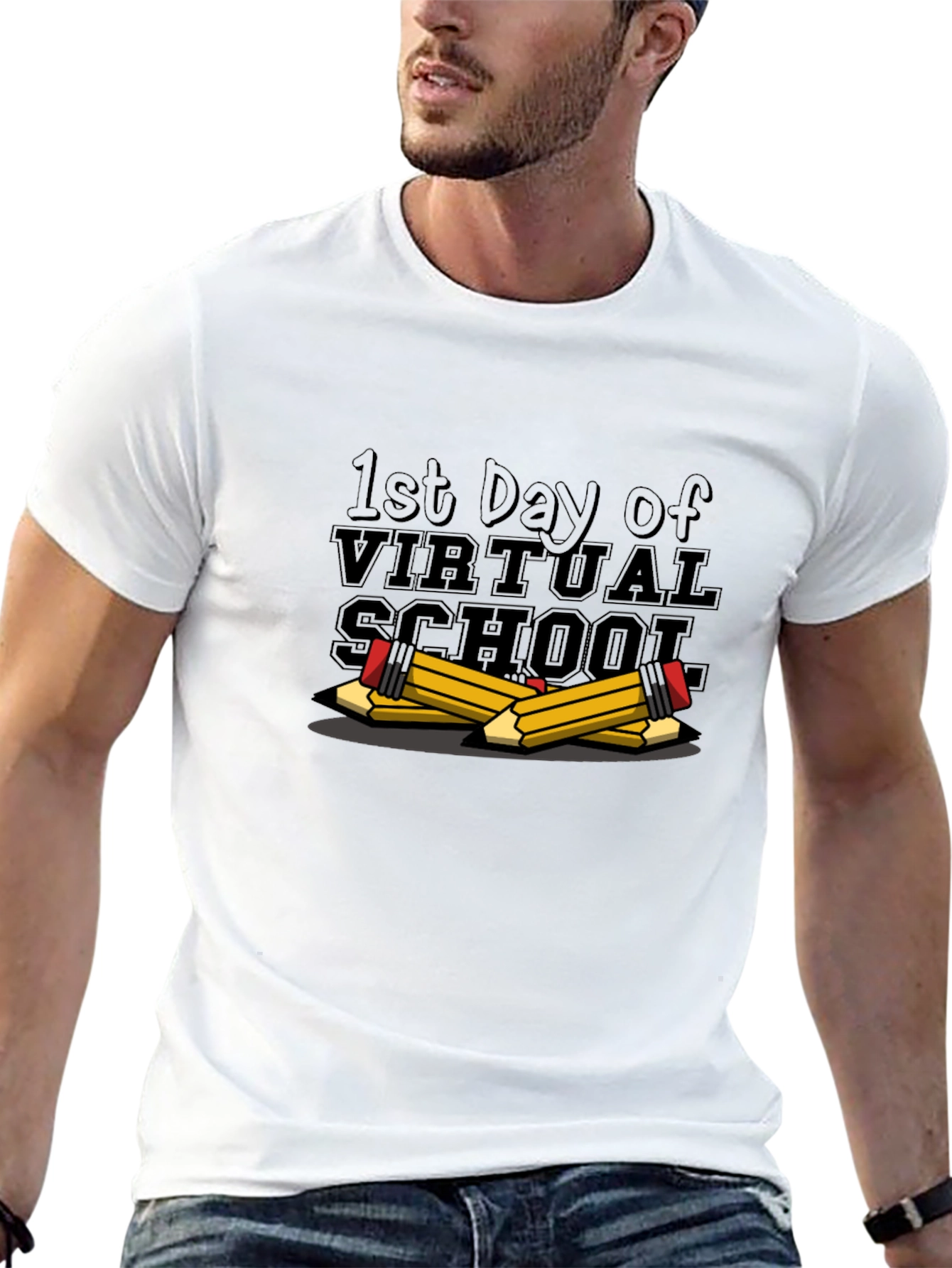 Virtual School T-Shirt: 1st Day Ready