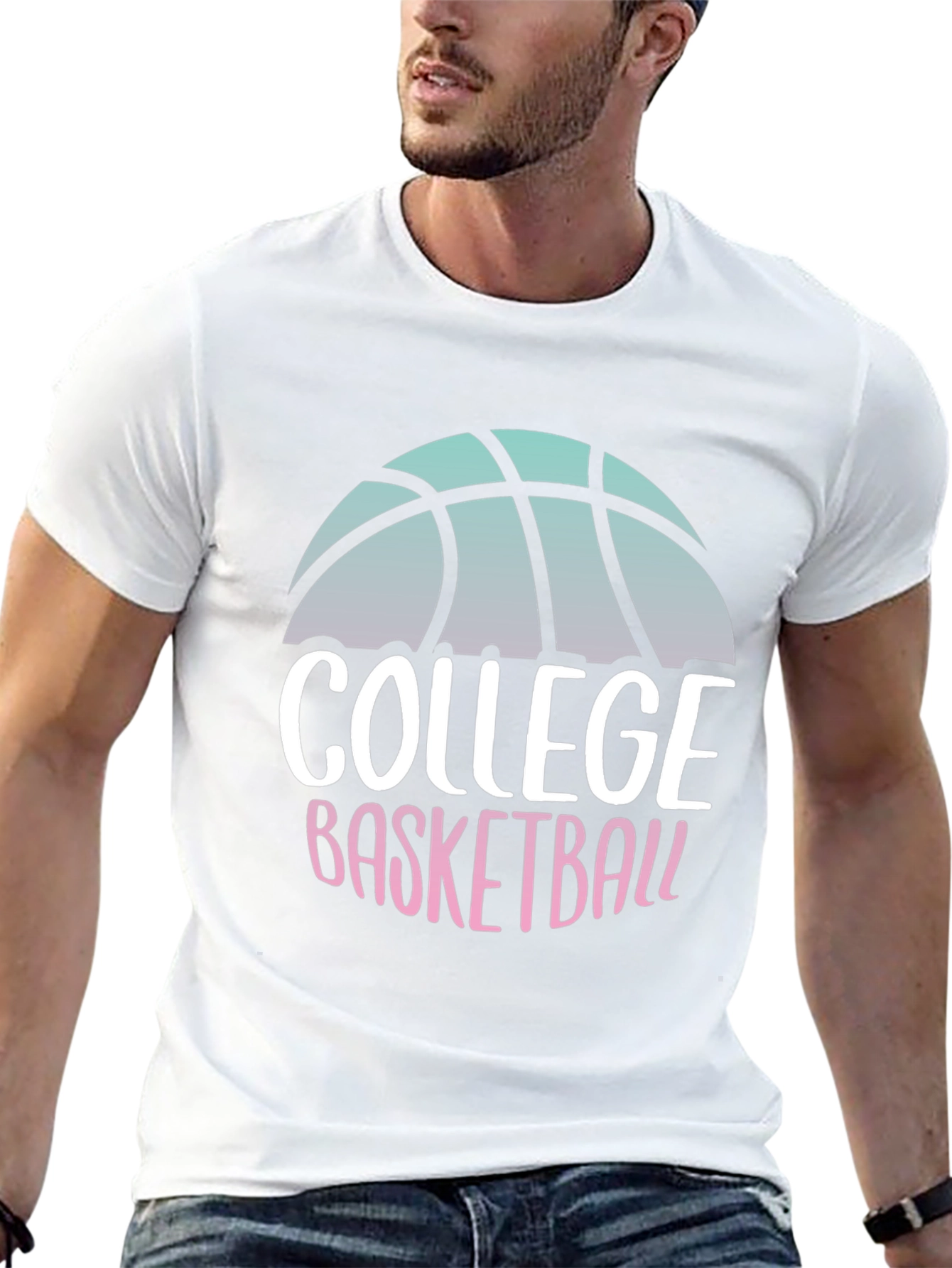 College Basketball Graphic Tee