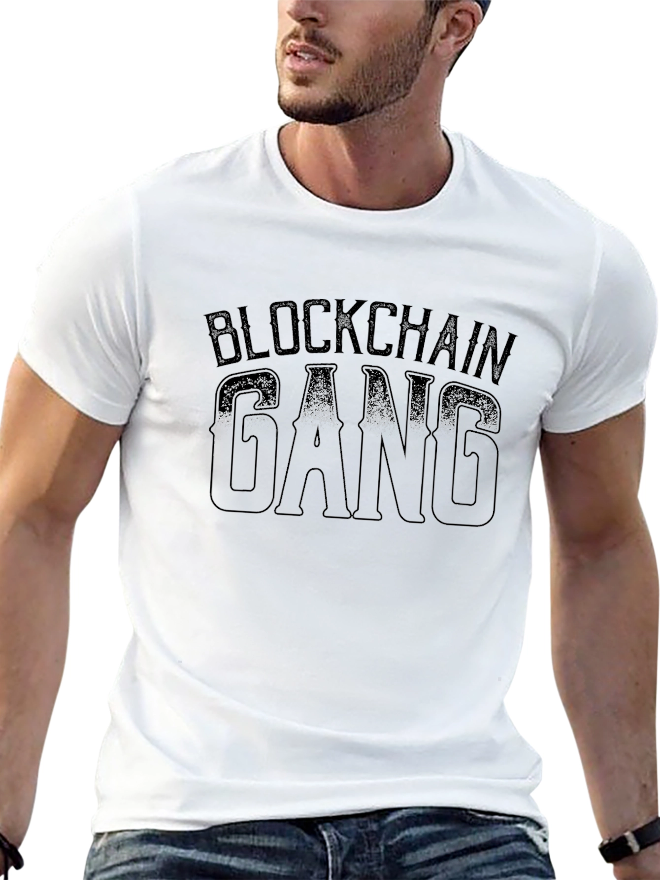 Blockchain Gang Black Tee