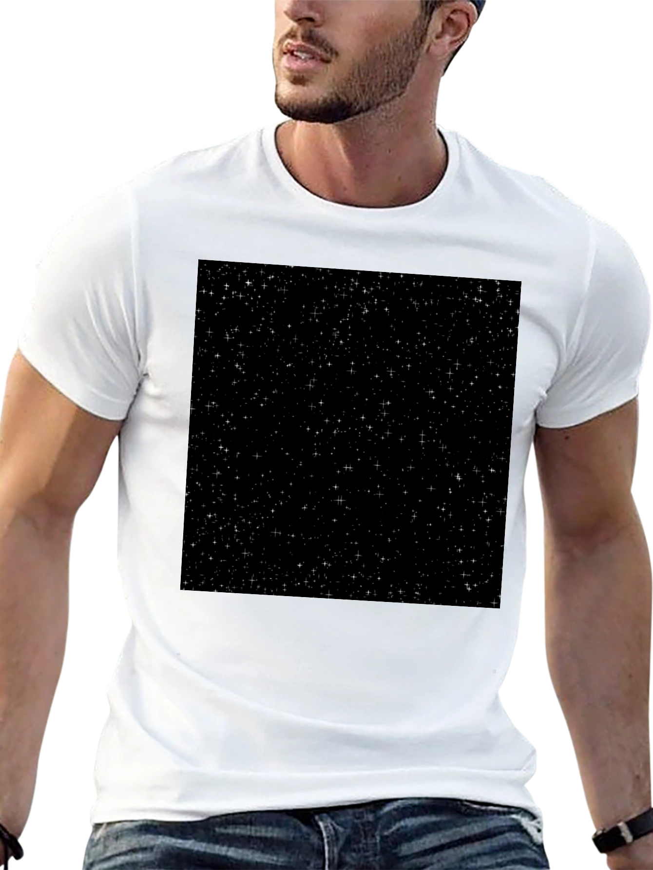 Starry Night Black T-Shirt